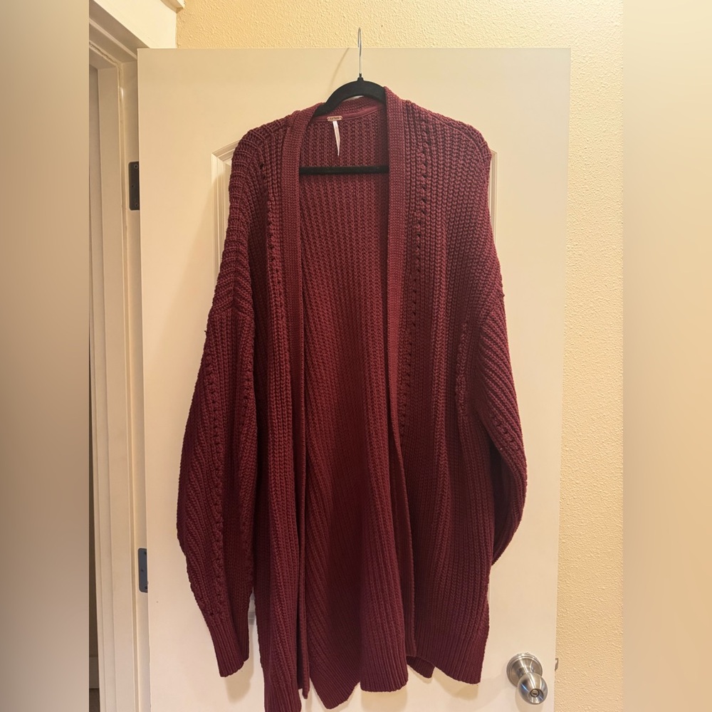 Free People Dare to Dream rib cardigan